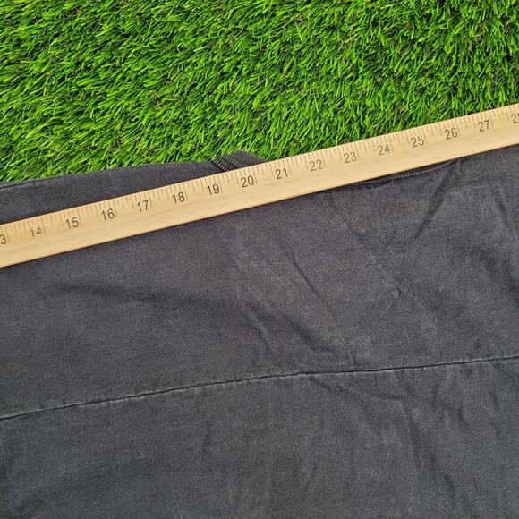 Vintage 1992 Blackhawks Shirt Women Large 21x26 Black Hockey - Picture 3 of 15